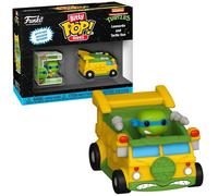 Leonardo with Turtle Van TMNT Funko Bitty Pop! Rides Vinyl Figure