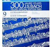 Leonardt Consort, Gustav Leonhard, Alan Curtis, Eduard Müller - 8 Cembalokonzerte BWV 1053 - 1056 und 1060, 1062, 1063, 1064. Leonardt Consort, Gustav Leonhard, Alan Curtis, Eduard Müller. 300 Jahre Bach Stereo