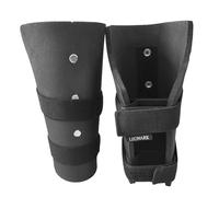 LEONARK Black Armoury HEMA Fencing EVA Forearm Overlays Light Adjustable Unisex Armor Arm Guard Protectors