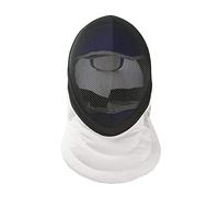 LEONARK Fencing Epee Mask CE 350N Certified National Grade Masque - Fencing Protective Gear (Black, XS)