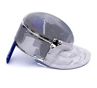 LEONARK Fencing Saber Mask CE 350N Certified National Grade Masque (Grey Fixed, L)