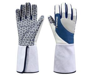 LEONARK Protective Fencing Glove, Anti-Slip Microfiber PU Suede Glove with Silicone Grip, Shock Absorbing Padding, Memory Foam Wrist Guard for Foil Epee Saber, Men Women Kids, 1 Pack