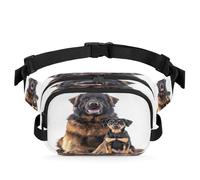 Leonberg Dog Waist Bag Multifunction Pack for Travel Sport Running Fanny Pack Bumbag Pouch Purse Belt Bag for Women Men Kids Girls Boys