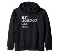 Leonbergers Best Leonberger Dad Ever Zip Hoodie