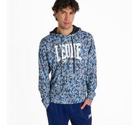 LEONE 1947 ABX408 Urban Fighter Poly French Terry Camo Hoodie Blue XL