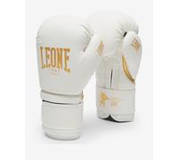 Leone 1947 B&G Boxing Gloves White/Gold - 10M