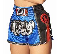 LEONE 1947, Bangkok Kick-thai Shorts, Unisex Adult, Blue, XS, AB754