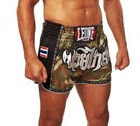 Leone 1947 Bangkok Kick-Thai Shorts Unisex - Adult, Camouflage Green, XL