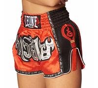 LEONE 1947, Bangkok Kick-thai Shorts, Unisex Adult, Red, XXL, AB754