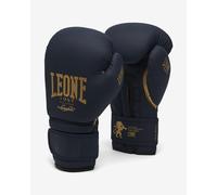 Leone1947 Blue Edition Combat Gloves Black 16 oz