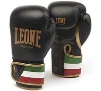 LEONE 1947, Boxing Gloves, Unisex Adult, Black, 10 OZ, GN039