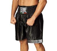 LEONE 1947, Boxing Shorts, Unisex Adult, Black, M, AB737