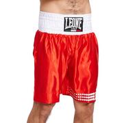 LEONE 1947, Boxing Shorts, Unisex Adult, Red, M, AB737
