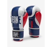 Leone 1947 Color Block Boxing Gloves Navy Blue White Red - 10M