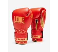 Leone 1947 DNA Boxing Gloves 16oz Red Gold - 10