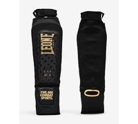 Leone 1947 DNA Shin Pads Black Gold - L
