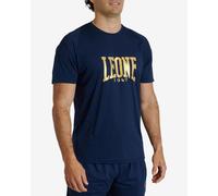 Leone1947 Big Logo Dna Short Sleeve T-shirt Blue L Men