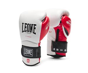 LEONE 1947, Guanti Boxe Il Tecnico N3 14 OZ, White