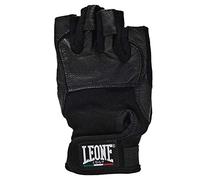 LEONE 1947, Gym Gloves, Unisex Adult, Black, S, AB713