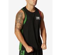 Leone 1947 Italy Sleeveless T-shirt Black Green Red - S