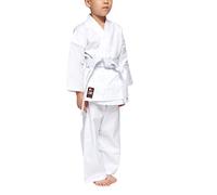 LEONE 1947 No Gender Training Karateji, White, 120 EU