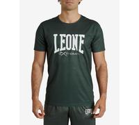 Leone 1947 Logo Short Sleeve T-Shirt Green White - XL