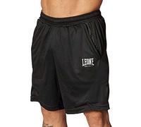 LEONE 1947, Logo Shorts, Black, XL, ABX112
