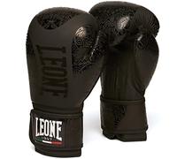 LEONE 1947, Maori Boxing Gloves, Unisex Adult, Black, 16 OZ, GN070