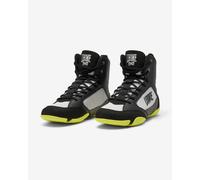 Leone 1947 Premium Boxing Boots Black White Green - 46