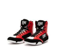 LEONE 1947 Premium Boxing Boots, Unisex-Adult, Red, 46 EU, red, 11.5 UK