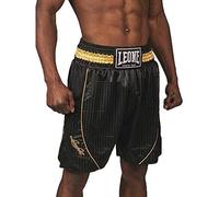 LEONE 1947, Premium Boxing Shorts, Unisex Adult, Black, M, AB240