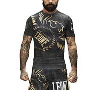 LEONE 1947, RashGuard Legionarius, Unisex Adult, Black, M, AB925