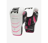Leone1947 Revo Fluo Leather Artificial Boxing Gloves White 16 oz
