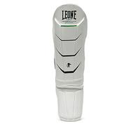 LEONE 1947 Revo Performance Unisex Adult White L/XL PT160 Shin Guard