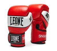 LEONE 1947, Shock Boxing Gloves, Unisex Adult, Red, 14 OZ, GN047