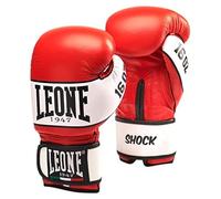 LEONE 1947, Shock Boxing Gloves, Unisex Adult, Red, 16 OZ, GN047