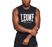 LEONE 1947, Sleeveless Logo, Man, Black, M, ABX103