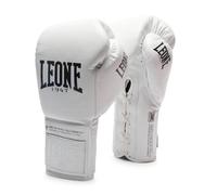 Leone1947 The Greatest Lace Artificial Leather Boxing Gloves Red 16 Oz
