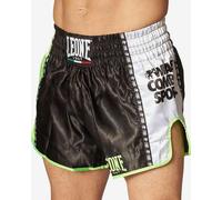 Leone 1947 Training Shorts Black White Green - XXL