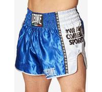 LEONE 1947, Training Shorts Kick-thai, Unisex Adult, Blue, L, AB760