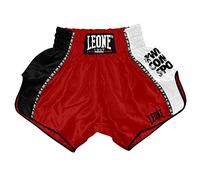 LEONE 1947, Training Shorts Kick-thai, Unisex Adult, Red, XS, AB760