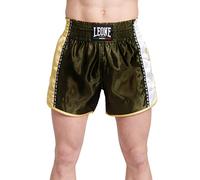 LEONE 1947 Unisex-Adult's Length Regular Fit Kick-Thai Shorts, Green, Large