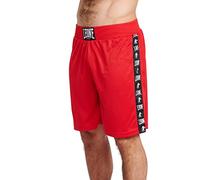 LEONE 1947 Unisex Ambassador Boxing Shorts - AB219, Red, M UK