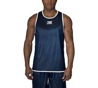 LEONE 1947 Unisex Canottiera Boxe Boxing Tank Top, Red / Blue, S UK