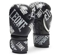 LEONE 1947 W.A.C.S, Boxing Gloves Unisex Adult, Black, 10oz