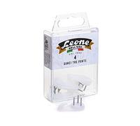 Leone DELL'ERA Nylon Picture Hooks - 3 Prongs Nickel Plated Tempered Steel