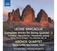 Leone Sinigaglia : Leone Sinigaglia: Complete Works for String Quartet - Volume