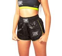 LEONE 1947 Womens Basic W Kick-thai Shorts, Black, XS EU