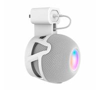 LeongLzt Ouligei Top-Notch Quality Homepod Mini Wall Mount Holder, Homepod Mini Plug Mount with in-Built Cable Management System, No Screws Needed - an Elegant Space Saving Accessory