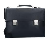 Leonhard Heyden Berlin briefcase leather 42 cm laptop compartment black